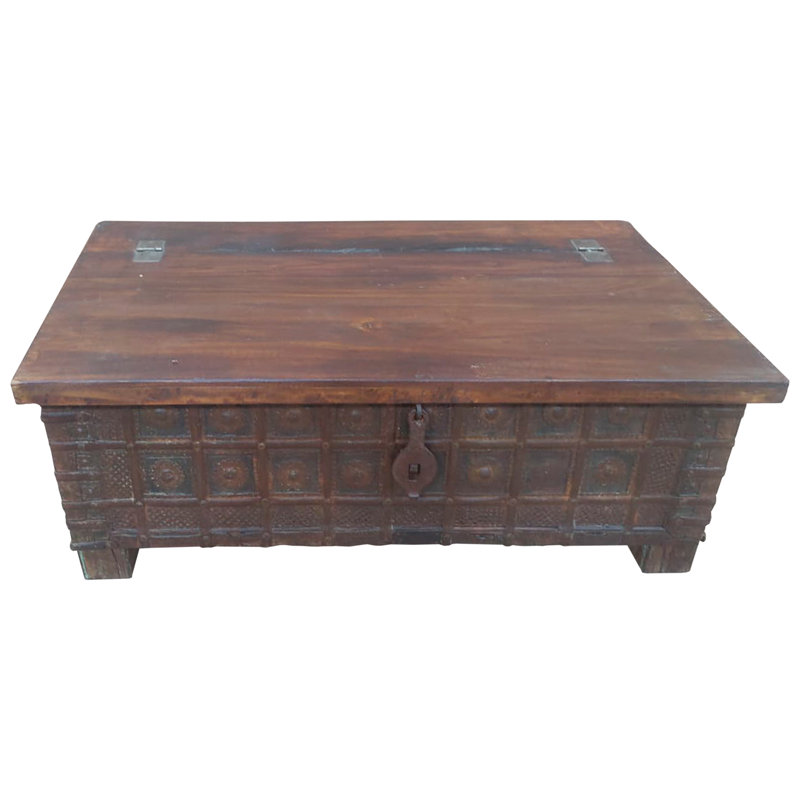 Latitude Vive Ashelly Solid Wood Block Coffee Table Wayfair.co.uk